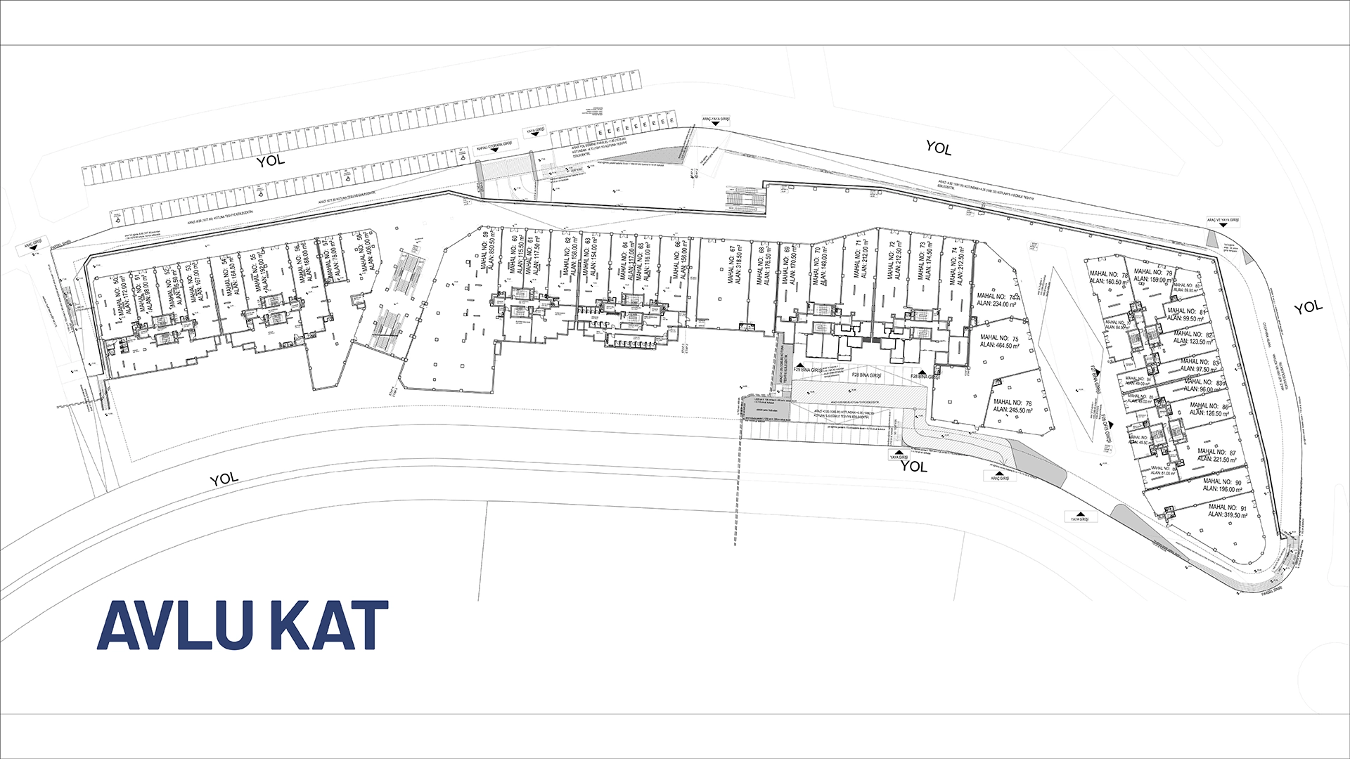 Avlu Kat Planı